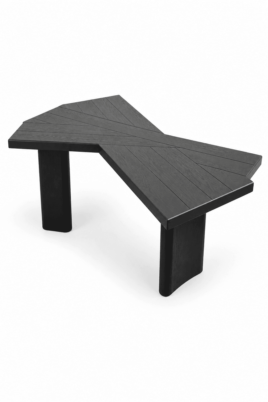 Sculptural Extendable Dining Table