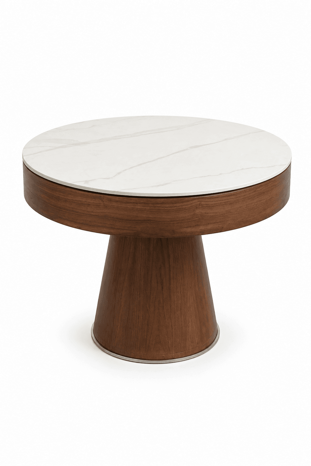 Marble Round Pedestal Table