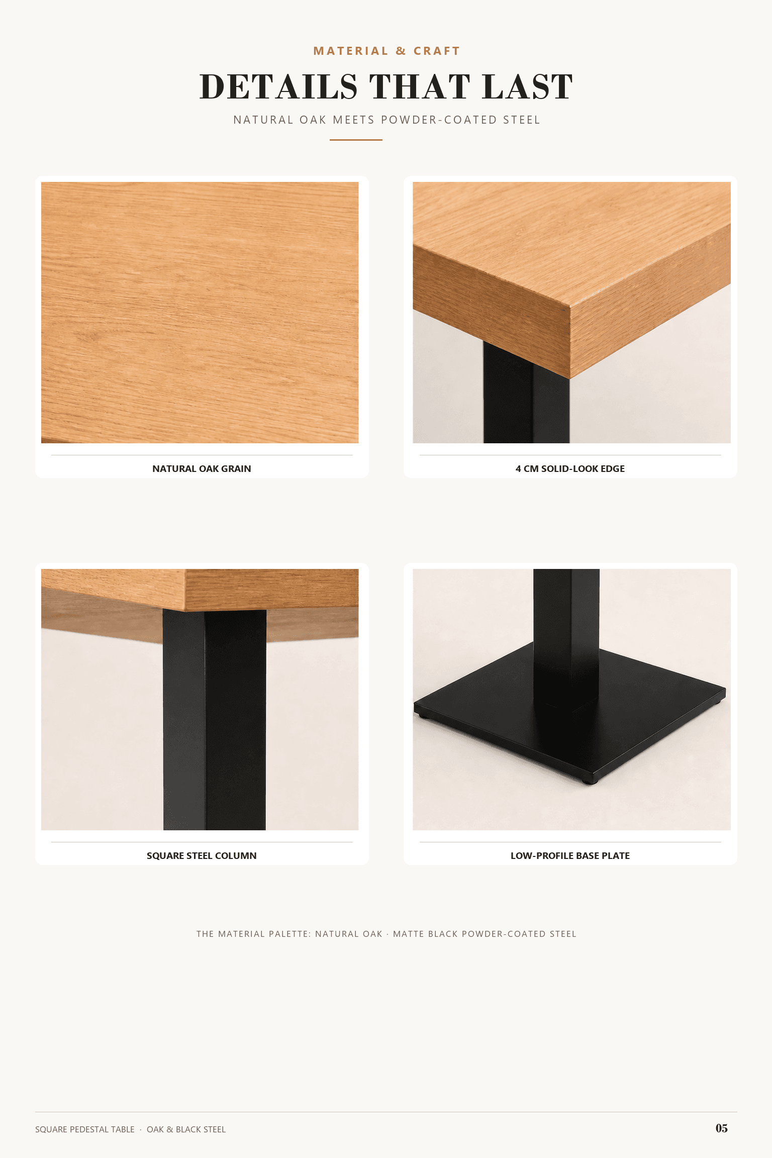 DT-007 · Material and craft