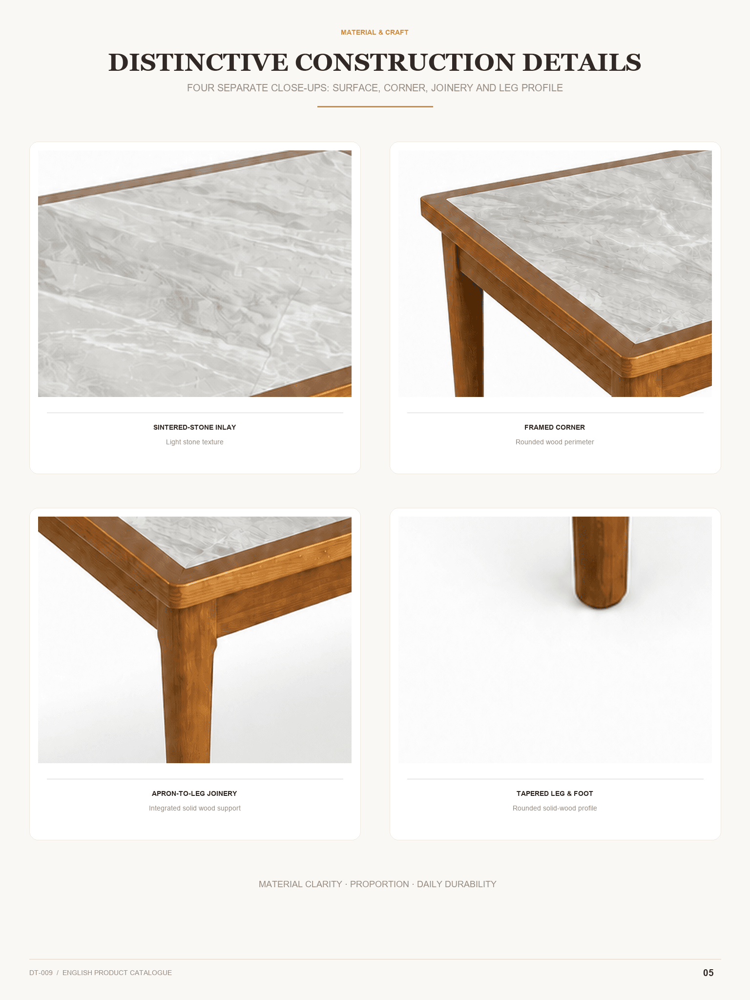 DT-008 · Material and craft